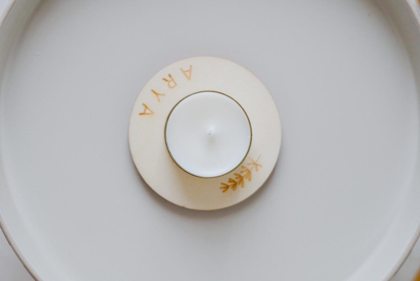 Teeelichthalter Personalisiert - lalunechild