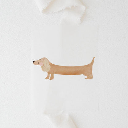 Bügelbild Dackel Kinder Sweatshirt Baby Body Tiere Bügelbilder