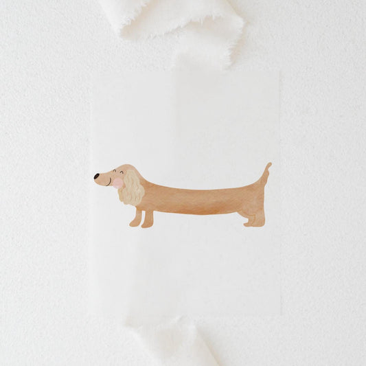 Bügelbild Dackel Kinder Sweatshirt Baby Body Tiere Bügelbilder