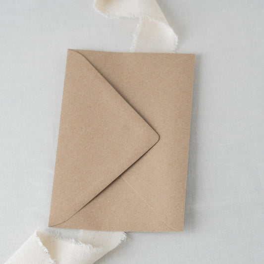 Briefumschlag Postkarte A6 Kraftpapier Postkarten Umschlag