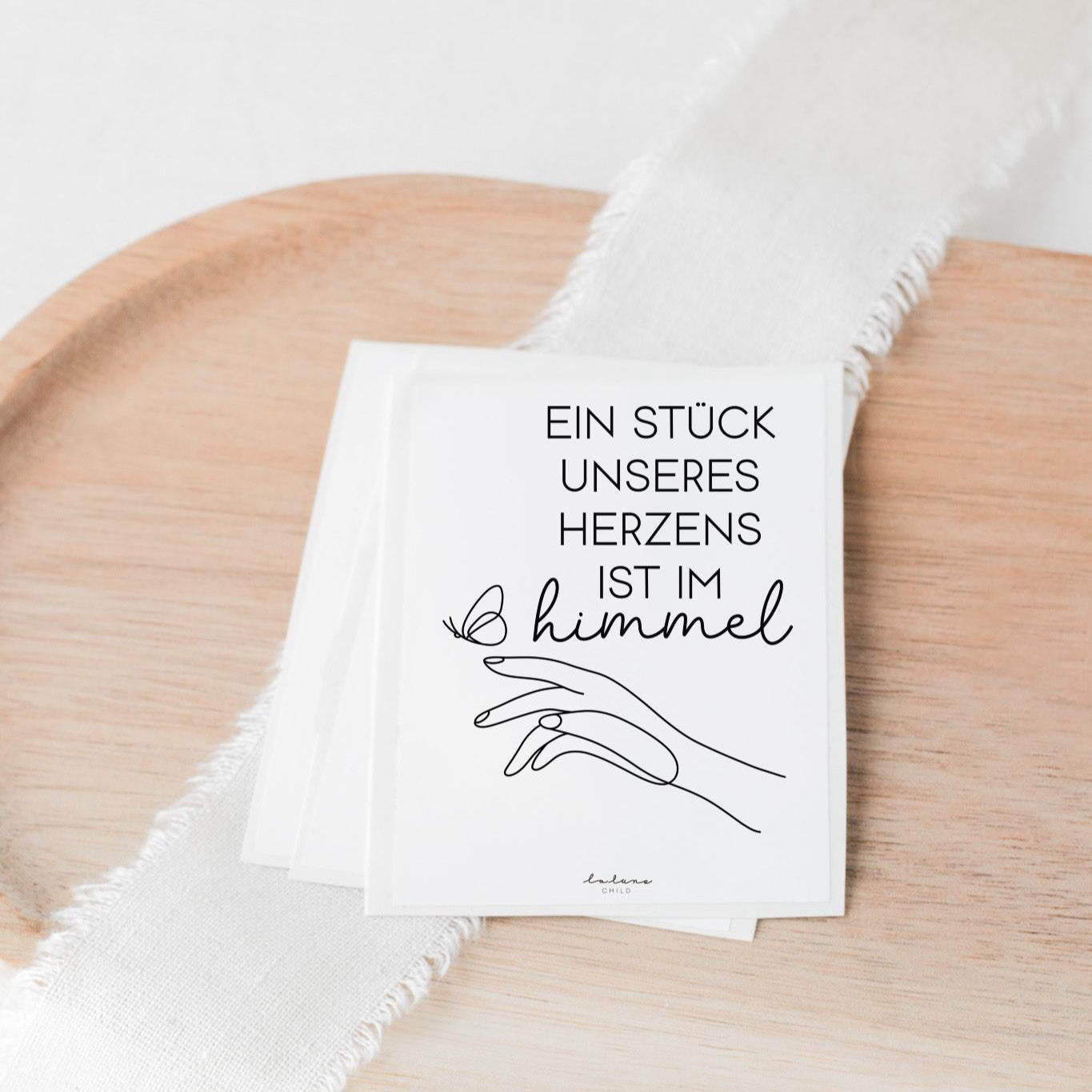 Grabkerze Sternenkind Oma Opa Mama Papa Im Himmel Aufkleber Schmetterling