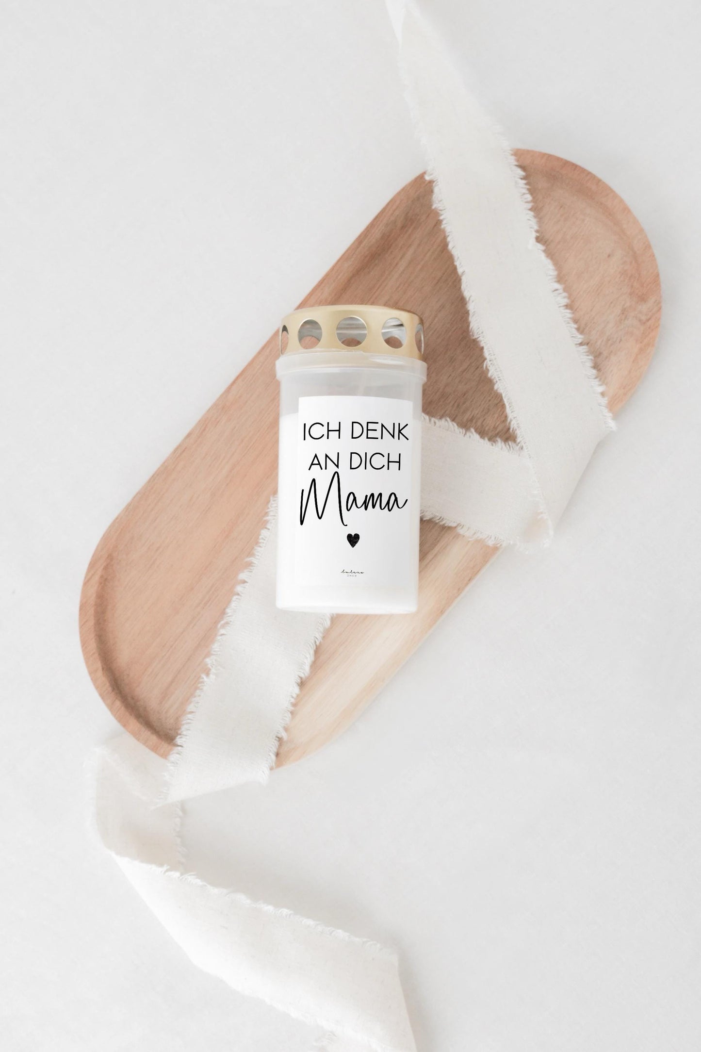 Mama Grabkerze Vermissen Trauer Mama trauergeschenk Muttertag Beerdigung Mama
