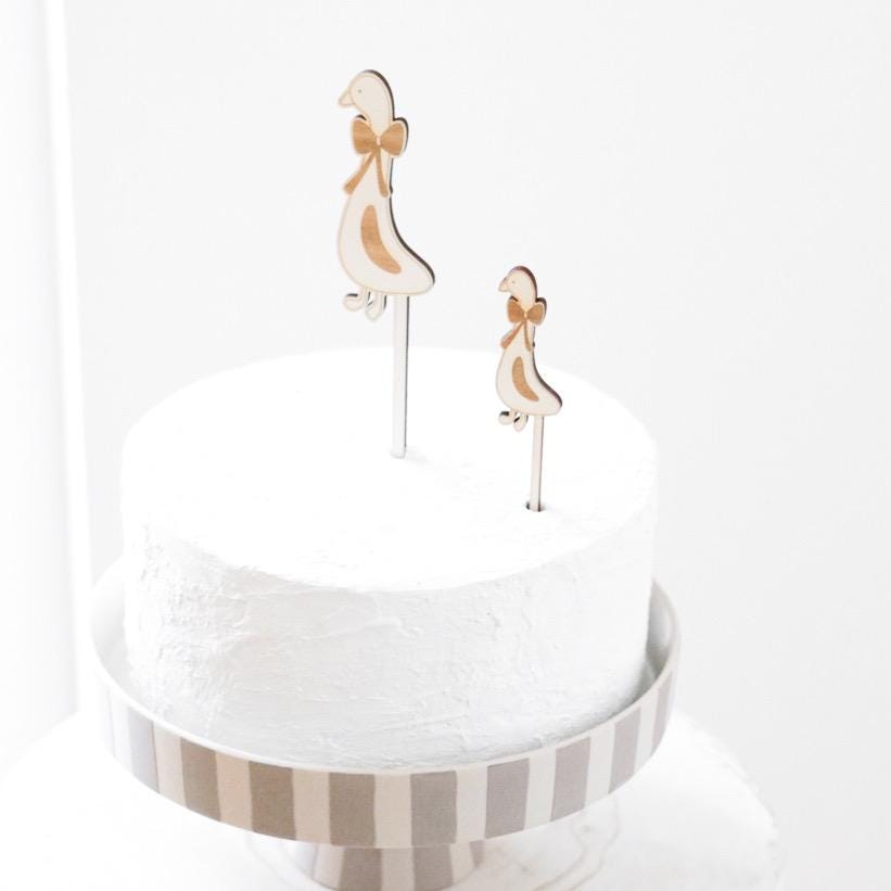 Caketopper Gans