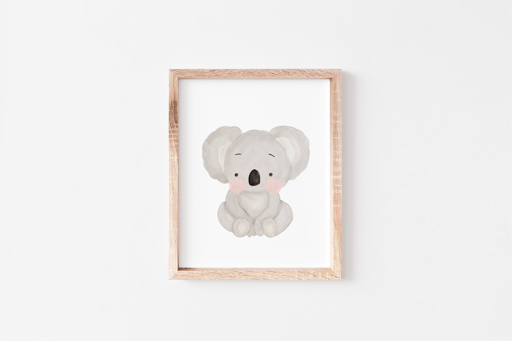 Postkarte Koala Geburtstag Kind Safari Party Poster niedlich