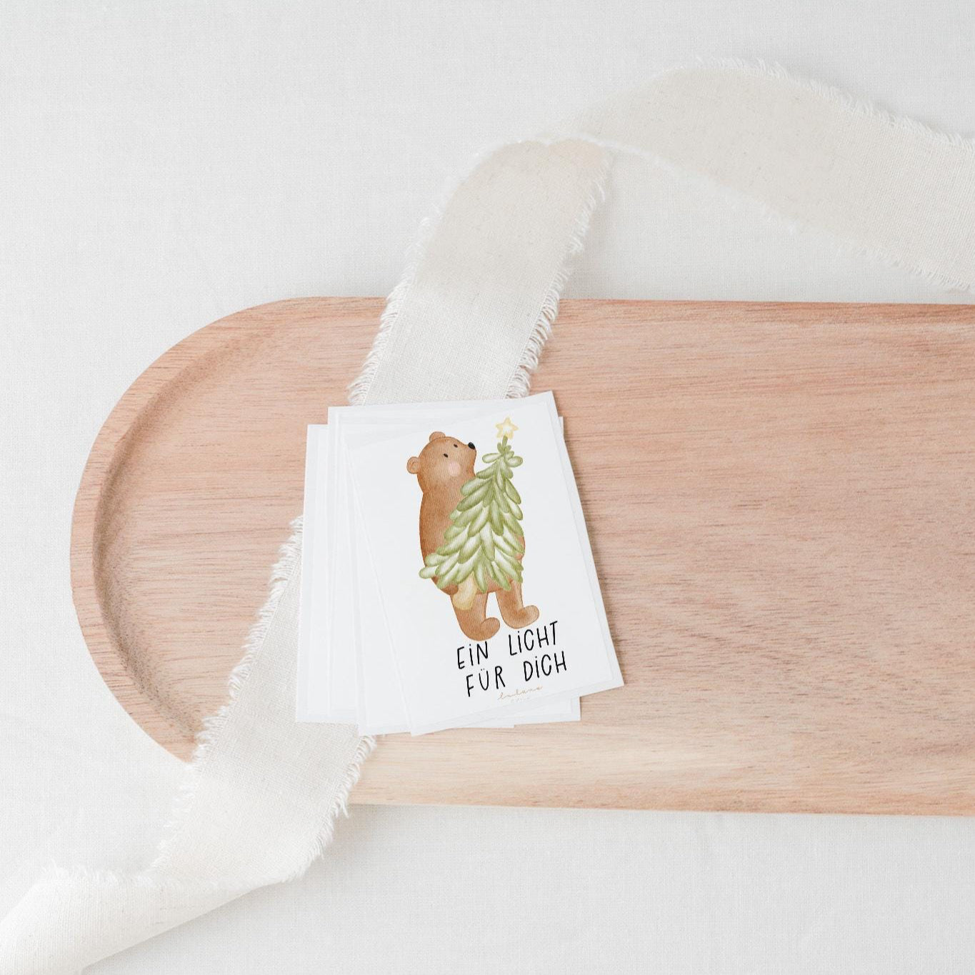 Grabkerze Aufkleber Sticker Weihnachten Ein Licht für dich Tannenbaum