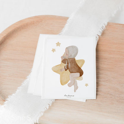 Aufkleber Grabkerze Baby Stern ohne Spruch