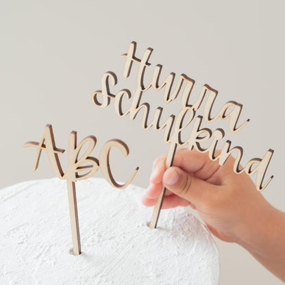 Caketopper Schulkind Einschulung