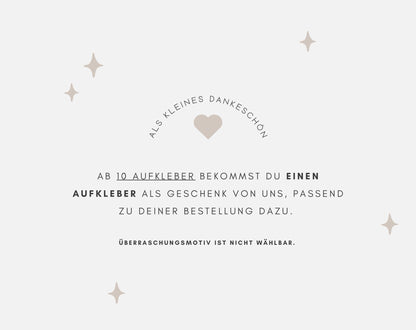 Sticker für Grabkerze mit Spruch „Himmlische Weihnachten“ Gedenkkerze Trauerkerze