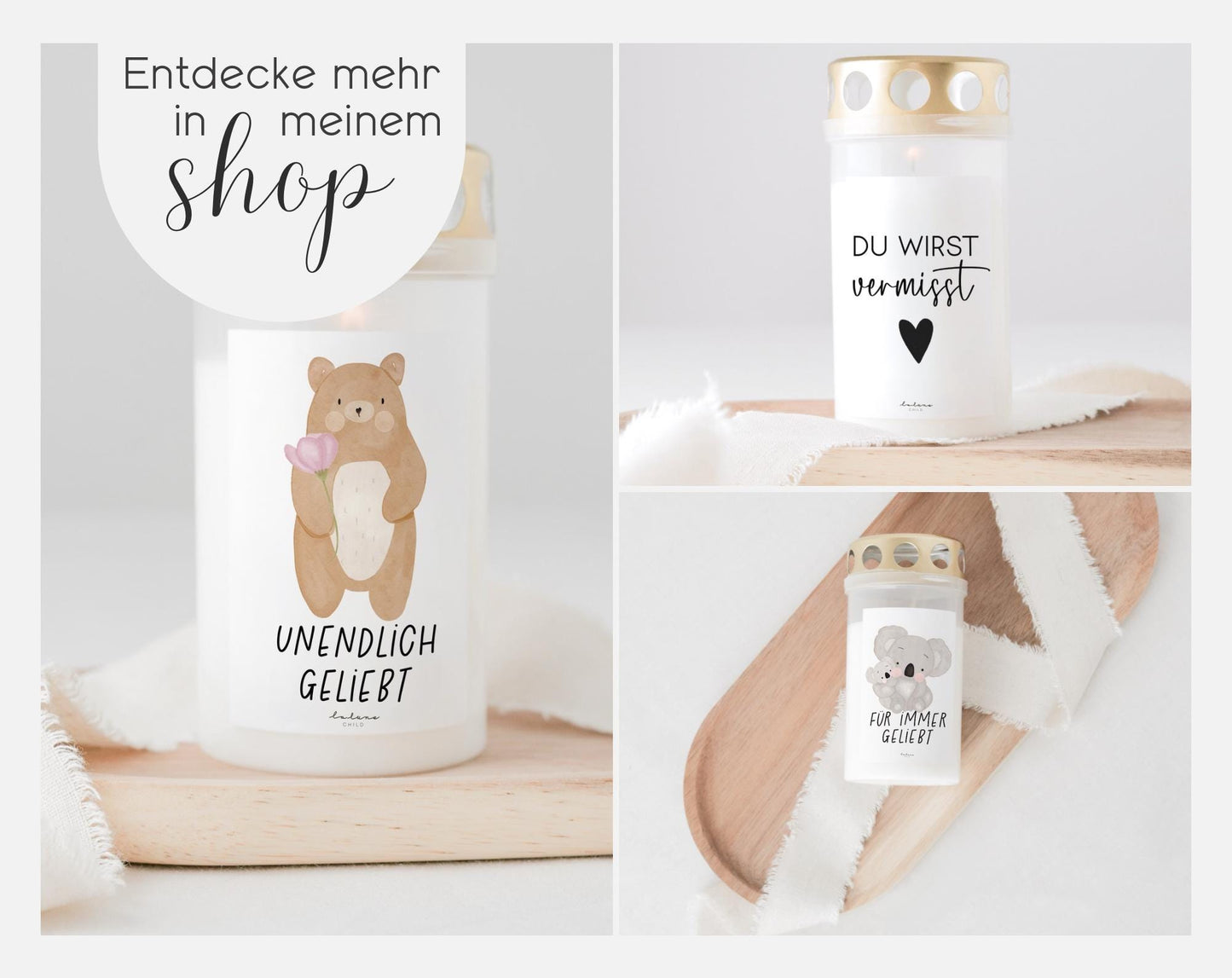 Grabkerze Sternenkind Trauerkerze Trauergeschenk Sternenkind Himmelsgeburtstag Sternenkind Geschenk