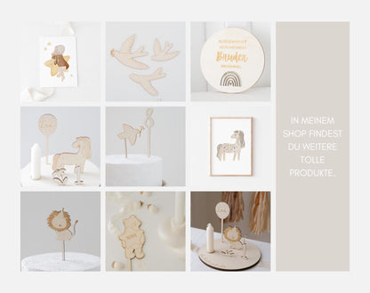 Grabkerze Fuchs Trauerkerze Trauergeschenk Sternenkind Himmelsgeburtstag