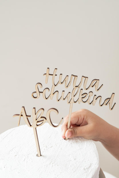 Caketopper Schulkind Einschulung