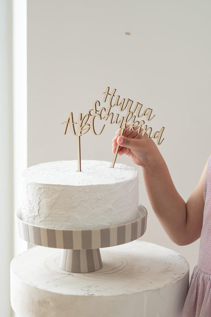 Caketopper Schulkind Einschulung