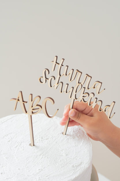 Caketopper Schulkind Einschulung