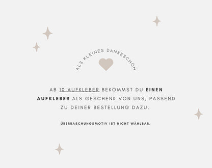 Grabkerzen Sticker Bär mit Stern – Leuchte hell kleiner Stern, du wirst vermisst | Erinnerung für Grabkerze Sternenkind